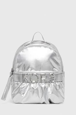 Zdjęcie produktu MICHAEL Michael Kors plecak damski kolor srebrny mały gładki
