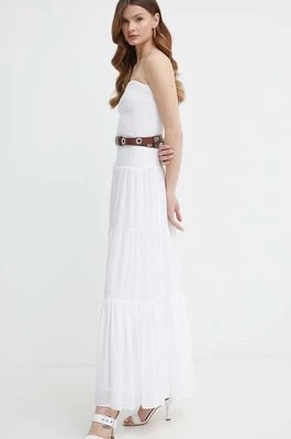 Zdjęcie produktu MICHAEL Michael Kors sukienka kolor biały maxi rozkloszowana