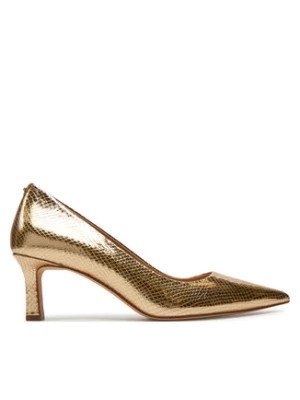 Zdjęcie produktu MICHAEL Michael Kors Szpilki Amara Kitten Pump 40T4AMMP1M Złoty