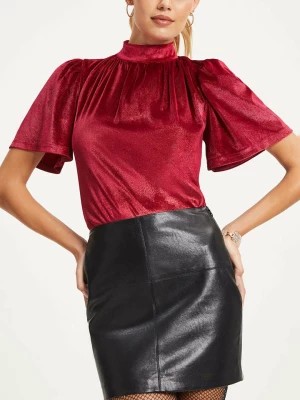 Zdjęcie produktu Milan Kiss Bluzka w kolorze czerwonym rozmiar: XL