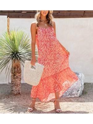 Zdjęcie produktu Milan Kiss Sukienka w kolorze koralowym rozmiar: M