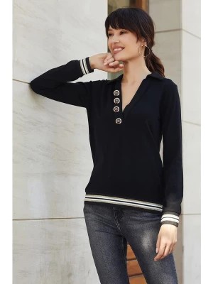 Zdjęcie produktu Milan Kiss Sweter w kolorze czarnym rozmiar: M