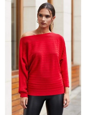 Zdjęcie produktu Milan Kiss Sweter w kolorze czerwonym rozmiar: L