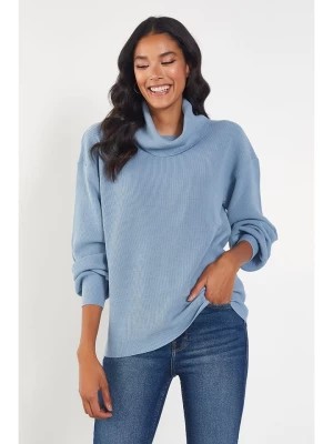 Zdjęcie produktu Milan Kiss Sweter w kolorze jasnoniebieskim rozmiar: S