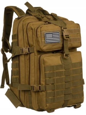 Zdjęcie produktu Militarny, wodoodporny plecak podróżny z poliestru i nylonu — Peterson Merg