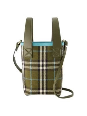 Zdjęcie produktu Mini London Shopper Bag - Zielony Oliwkowy Burberry