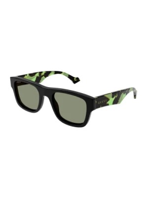 Zdjęcie produktu Minimalistyczne kwadratowe okulary przeciwsłoneczne Gucci