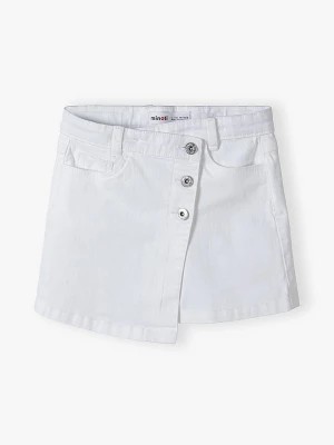 Zdjęcie produktu Minoti Spódnica dżinsowa w kolorze białym rozmiar: 134/140