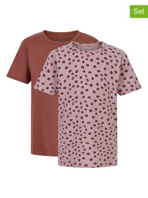 Zdjęcie produktu Minymo Koszulki (2 szt.) w kolorze jasnoróżowym rozmiar: 116