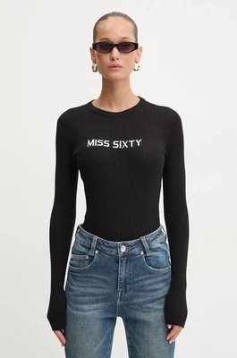 Zdjęcie produktu Miss Sixty sweter wełniany damski kolor czarny lekki 6L3RJ7291000