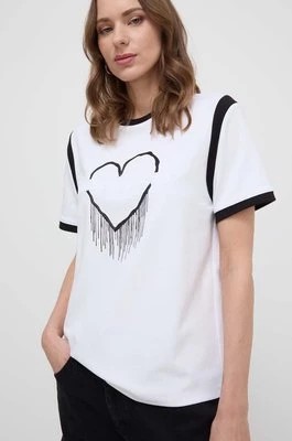 Zdjęcie produktu Miss Sixty t-shirt damski kolor biały