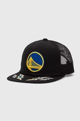 Zdjęcie produktu Mitchell&Ness czapka z daszkiem NBA GOLDEN STATE WARRIORS kolor czarny z aplikacją