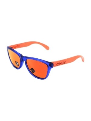 Zdjęcie produktu Młodzieżowe Okulary Przeciwsłoneczne Frogskins Pomarańczowe Prostokątne Oakley