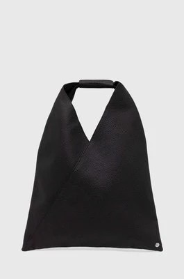 Zdjęcie produktu MM6 Maison Margiela torebka skórzana kolor czarny S54WD0043