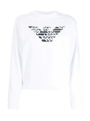 Zdjęcie produktu Modny Damski Sweter z Wzorem Orła Emporio Armani