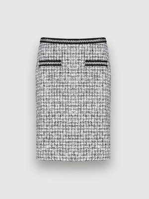 Zdjęcie produktu Molton Spódnica w białym kolorze ze wzorem rozmiar: 40