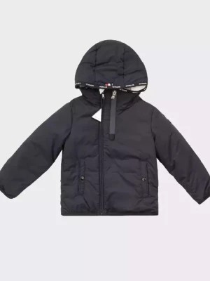 Zdjęcie produktu Moncler Kids Puchowa kurtka z logo 0-3 lat rozmiar 9/12 MC