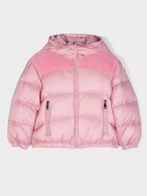 Zdjęcie produktu Moncler Kids Różowa purtka puchowa Isa 4-14 lat rozmiar