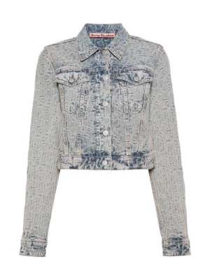 Zdjęcie produktu Monogram Jacquard Denim Jacket Acne Studios