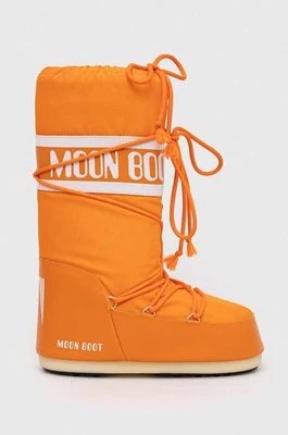 Zdjęcie produktu Moon Boot śniegowce ICON NYLON kolor pomarańczowy 14004400.090