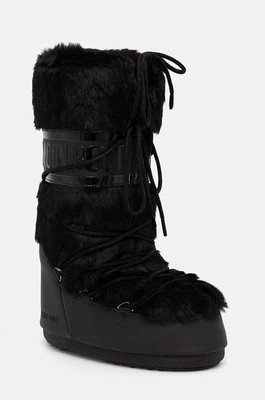 Zdjęcie produktu Moon Boot śniegowce MB ICON FAUX FUR kolor czarny 80D1408900 N001