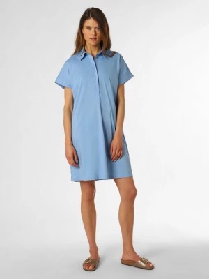 Zdjęcie produktu More & More Sukienka damska Kobiety Bawełna niebieski jednolity,