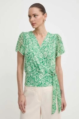 Zdjęcie produktu Morgan bluzka DRICHIE damska kolor zielony wzorzysta DRICHIE