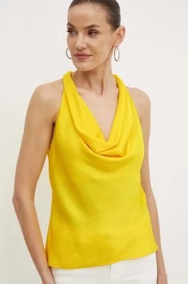 Zdjęcie produktu Morgan bluzka OSMA damska kolor żółty gładka