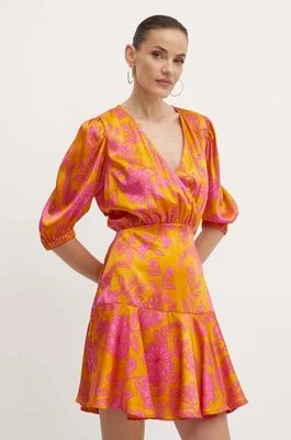 Zdjęcie produktu Morgan sukienka RALBA.F kolor pomarańczowy mini rozkloszowana