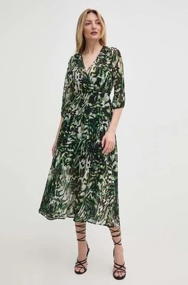 Zdjęcie produktu Morgan sukienka RIMPA.F kolor zielony midi rozkloszowana RIMPA.F