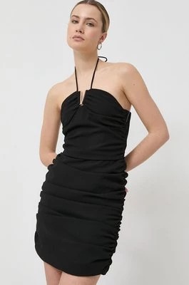 Zdjęcie produktu Morgan sukienka x Iris Mittenaere kolor czarny mini dopasowana