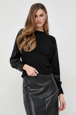 Zdjęcie produktu Morgan sweter damski kolor czarny lekki