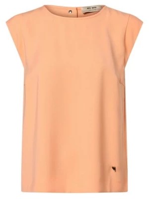 Zdjęcie produktu MOS MOSH Damska bluzka bez rękawów Kobiety pomarańczowy jednolity,