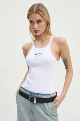 Zdjęcie produktu Moschino Jeans top damski kolor biały J0803 8734