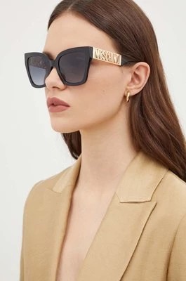 Zdjęcie produktu Moschino okulary przeciwsłoneczne damskie kolor czarny MOS161/S