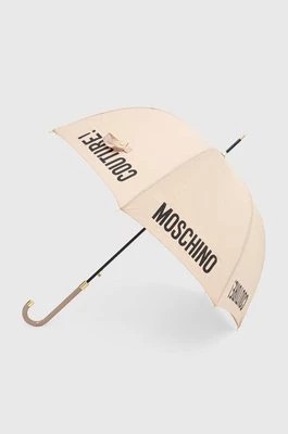 Zdjęcie produktu Moschino parasol kolor beżowy 8982