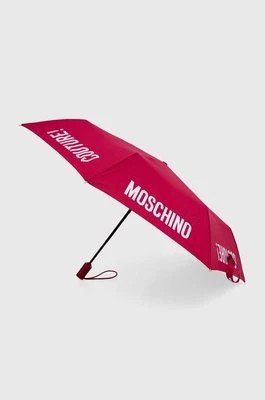 Zdjęcie produktu Moschino parasol kolor bordowy 8983