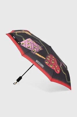 Zdjęcie produktu Moschino parasol kolor czarny 8987