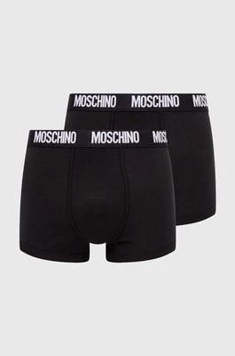 Zdjęcie produktu Moschino Underwear bokserki 2-pack męskie kolor czarny 241V1A13894301