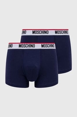 Zdjęcie produktu Moschino Underwear bokserki 2-pack męskie kolor granatowy 241V1A13944300