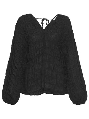 Zdjęcie produktu MOSS COPENHAGEN Bluzka "Remini" w kolorze czarnym rozmiar: M