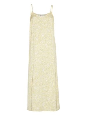Zdjęcie produktu MOSS COPENHAGEN Sukienka "Bahita Myrina" w kolorze beżowo-białym rozmiar: L
