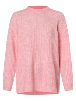Zdjęcie produktu Msch Copenhagen Sweter damski z dodatkiem alpaki Kobiety różowy marmurkowy, M/L