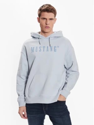 Zdjęcie produktu Mustang Bluza Bennet Modern 1013511 Błękitny Regular Fit
