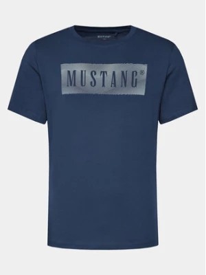 Zdjęcie produktu Mustang T-Shirt Austin 1014937 Granatowy Regular Fit