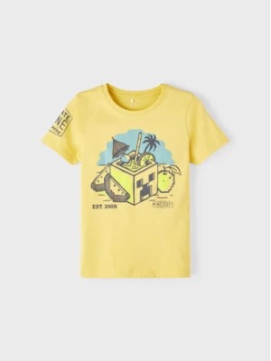 Zdjęcie produktu NAME IT T-Shirt MINECRAFT 13217955 Żółty Regular Fit