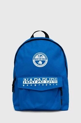 Zdjęcie produktu Napapijri plecak H-Hornby kolor niebieski duży z nadrukiem NP0A4HNDB2L1