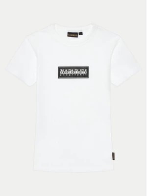 Zdjęcie produktu Napapijri T-Shirt Chamois NP0A4HYL S Biały Regular Fit