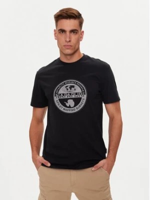 Zdjęcie produktu Napapijri T-Shirt S-Bollo NP0A4I3C Czarny Regular Fit