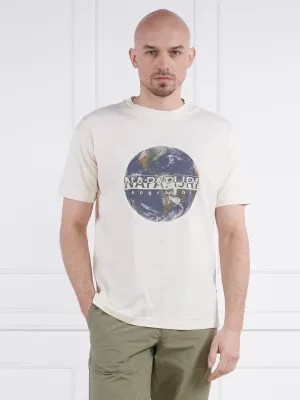 Zdjęcie produktu Napapijri T-shirt S-DAULE SS WHITECAP GRAY | Regular Fit